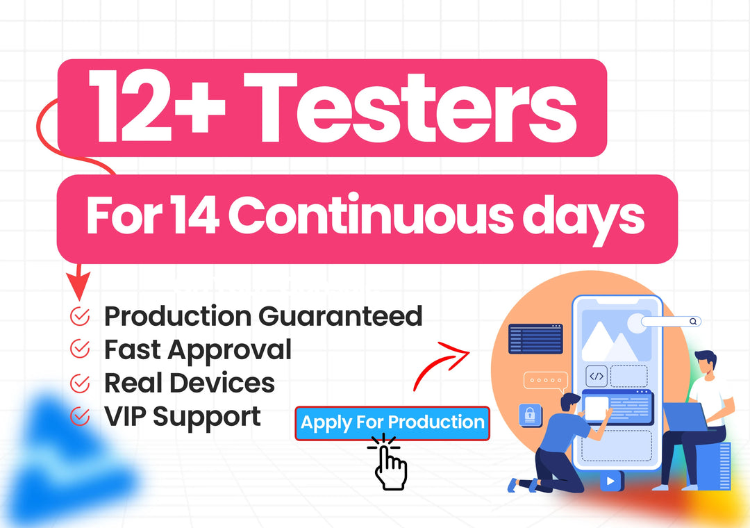 We will perform 21 days of mobile app testing with 20+ active testers